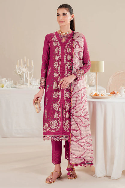 Jazmin | Iris EMBROIDERED DOBBY LAWN IL'25-D05