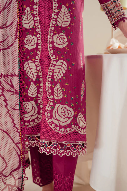 Jazmin | Iris EMBROIDERED DOBBY LAWN IL'25-D05