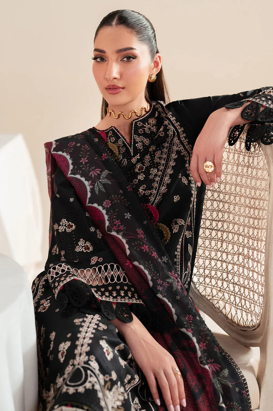 Jazmin | Iris EMBROIDERED LAWN IL'25-D07