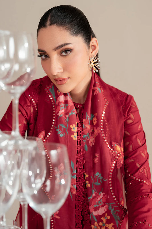 Jazmin | Iris EMBROIDERED LAWN IL'25-D03