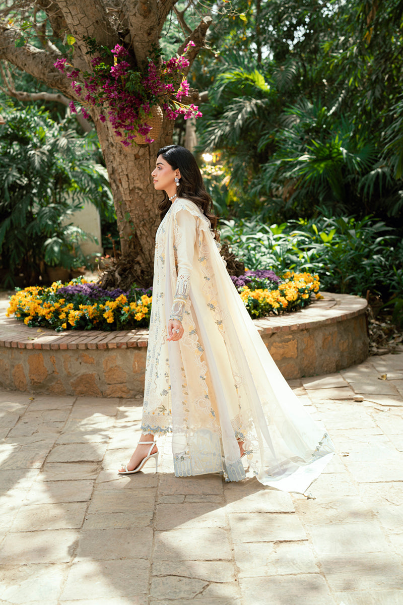 Qalamkar | Luxury Lawn Eid Edit | SB-09 Adeena