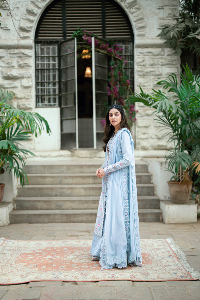 Qalamkar | Luxury Lawn Eid Edit | SB-04 Zarish