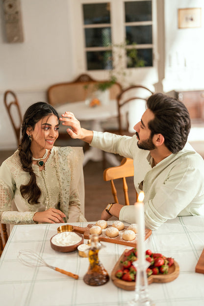 Qalamkar | Luxury Lawn Eid Edit | SB-10 Nadia