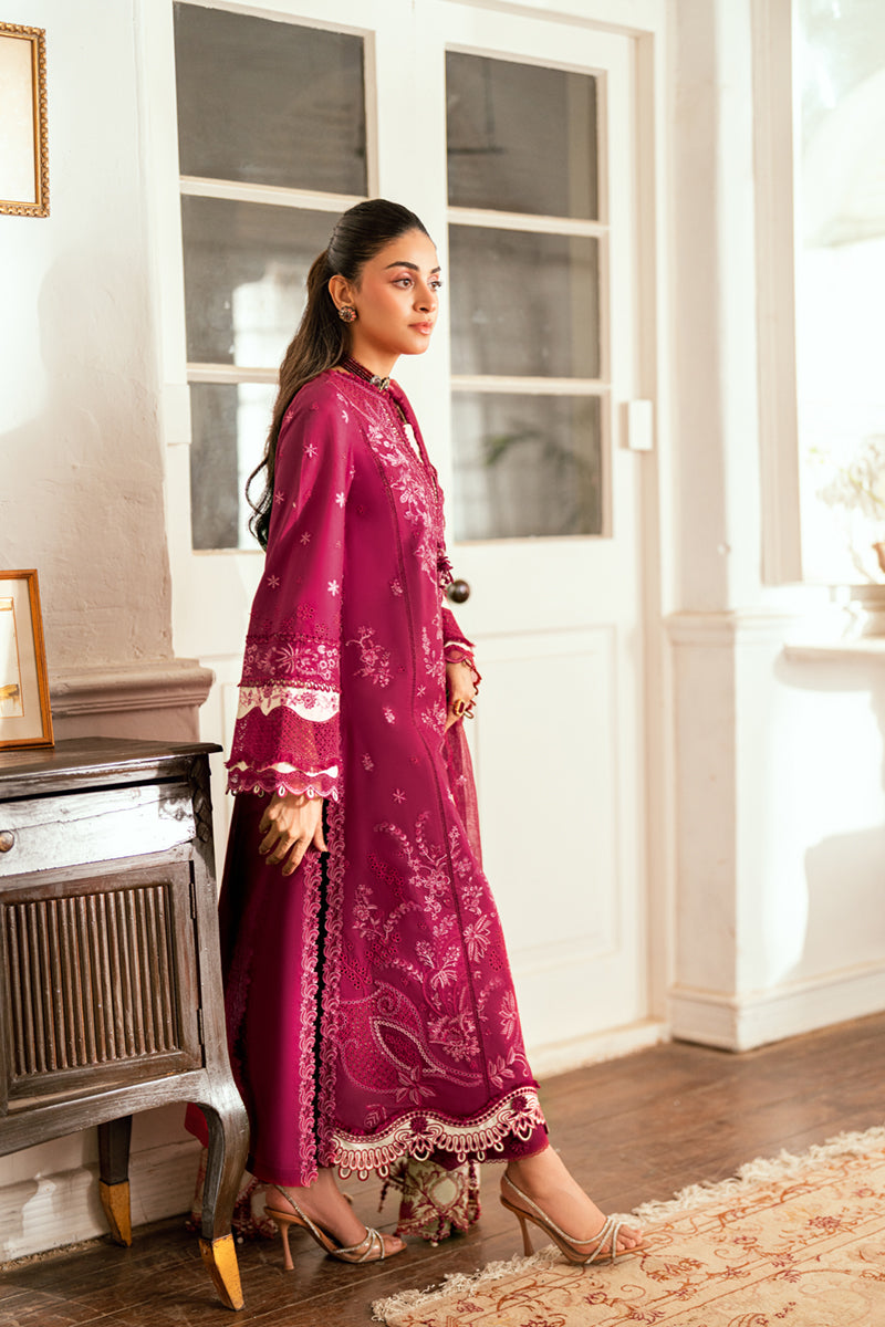 Qalamkar | Luxury Lawn Eid Edit | SB-02 Sameen