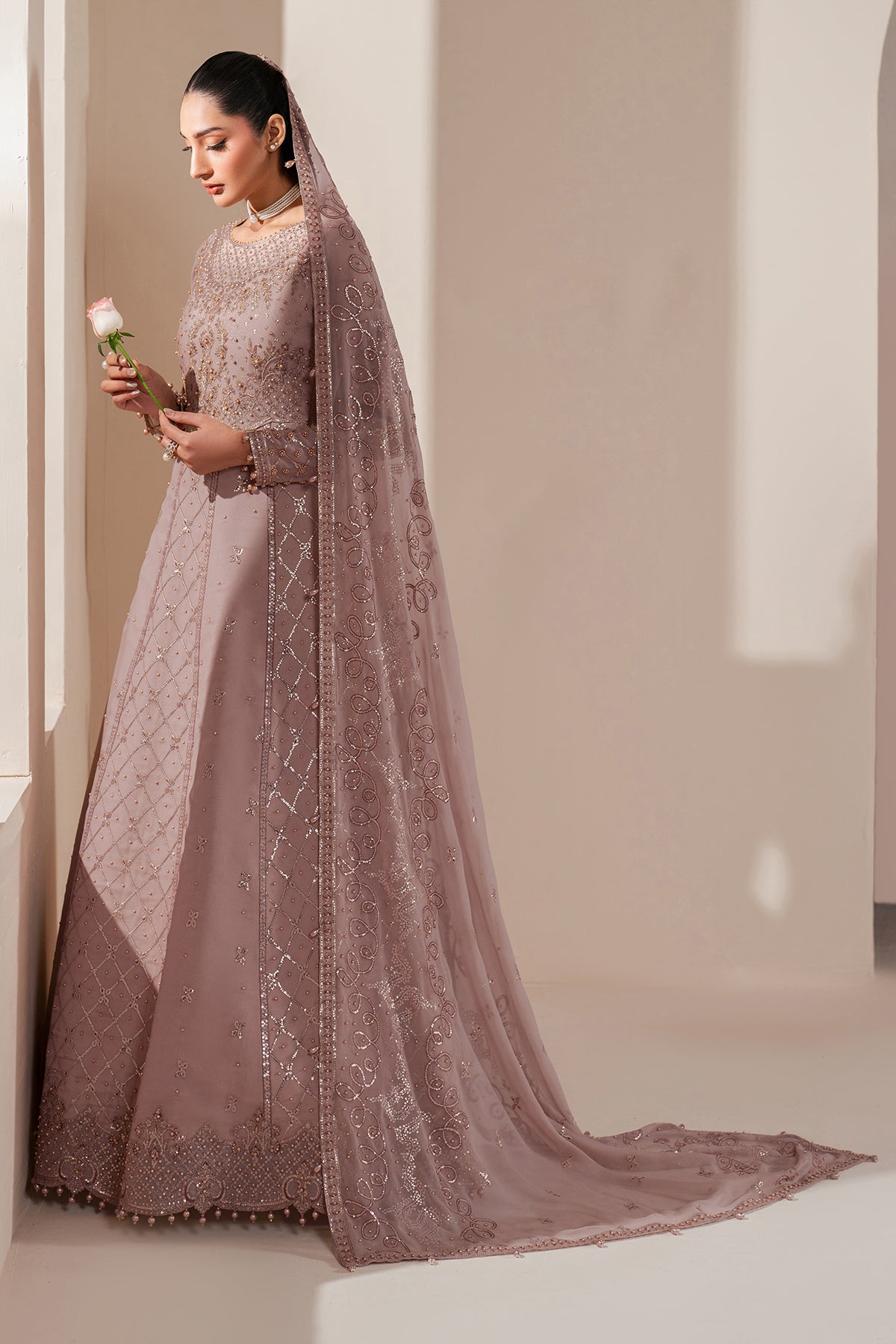 Alizeh | Handcrafted Eid Edit 25 | AF-HM-4031-Saffron