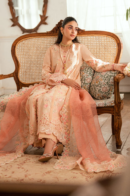 Qalamkar | Luxury Lawn Eid Edit | SB-07 Zoya