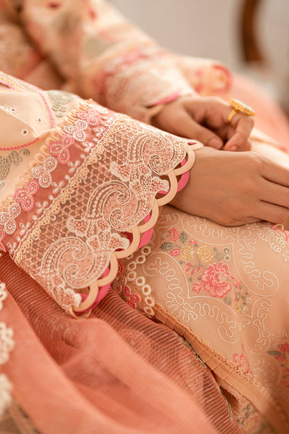 Qalamkar | Luxury Lawn Eid Edit | SB-07 Zoya