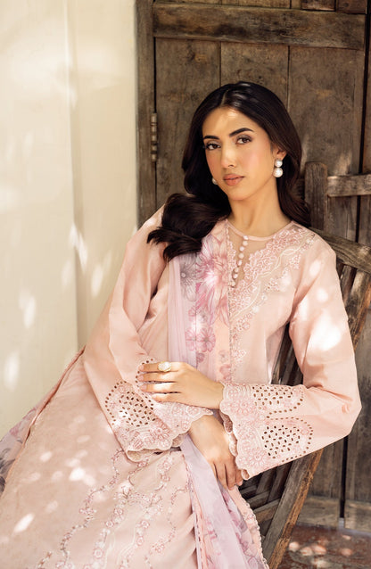 Zarif | Nura Textured Lawn 25 | VIYANA