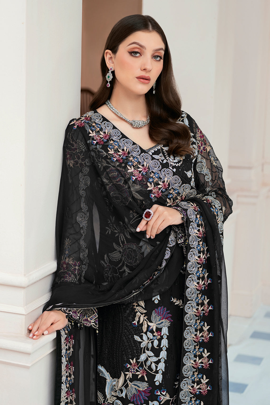 Ramsha | Rangoon Chiffon Collection 24 | D-906