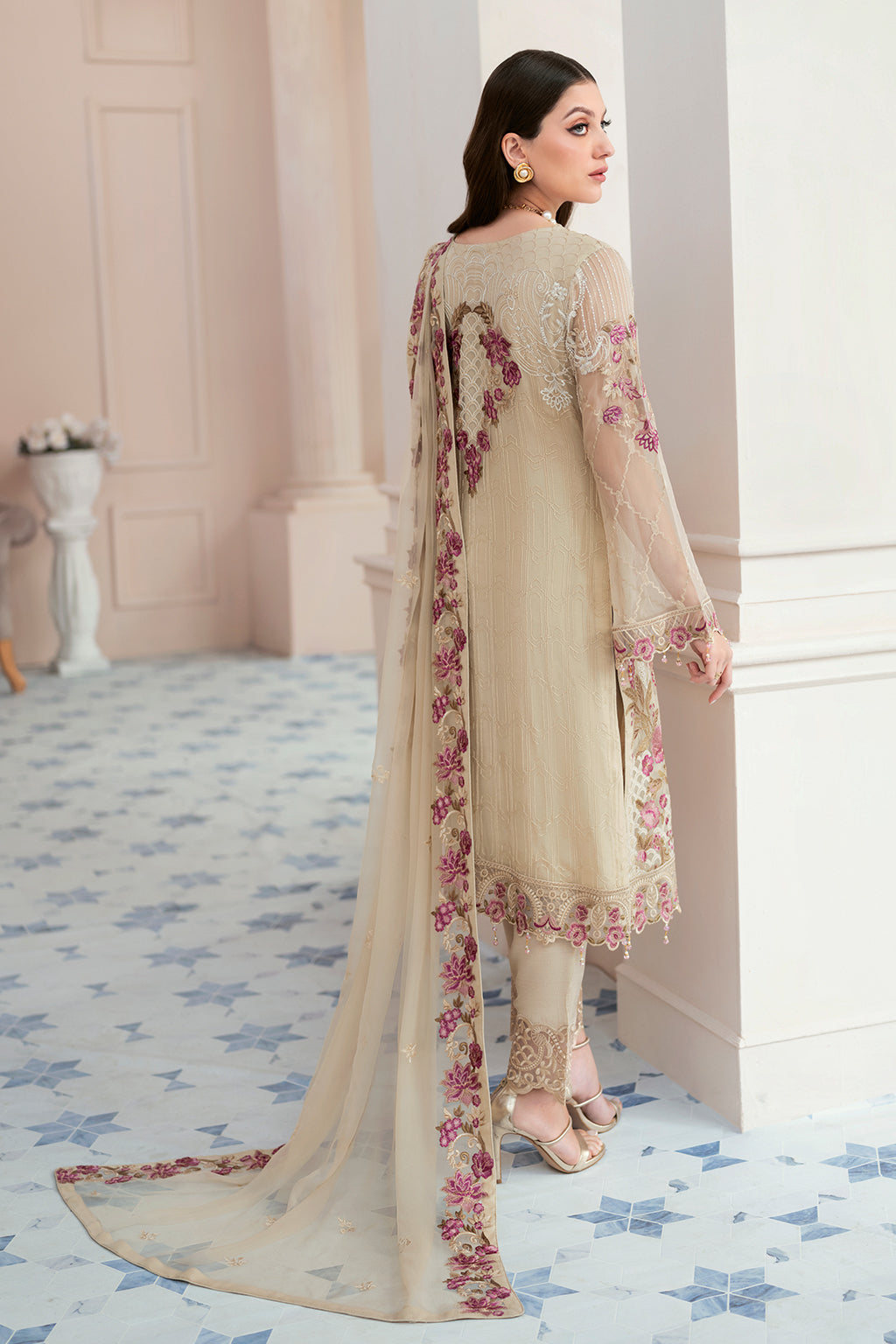 Ramsha | Rangoon Chiffon Collection 24 | D-909