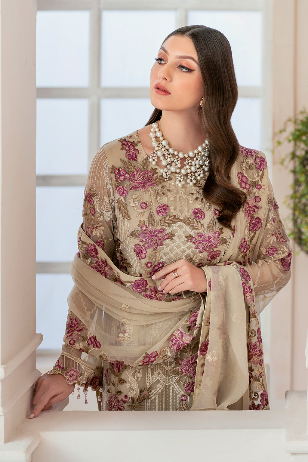 Ramsha | Rangoon Chiffon Collection 24 | D-909