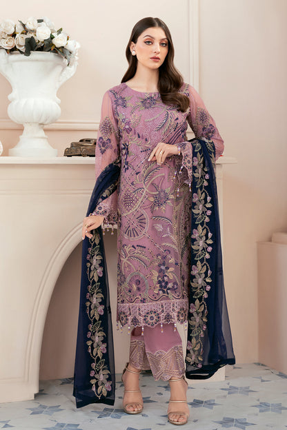 Ramsha | Rangoon Chiffon Collection 24 | D-910