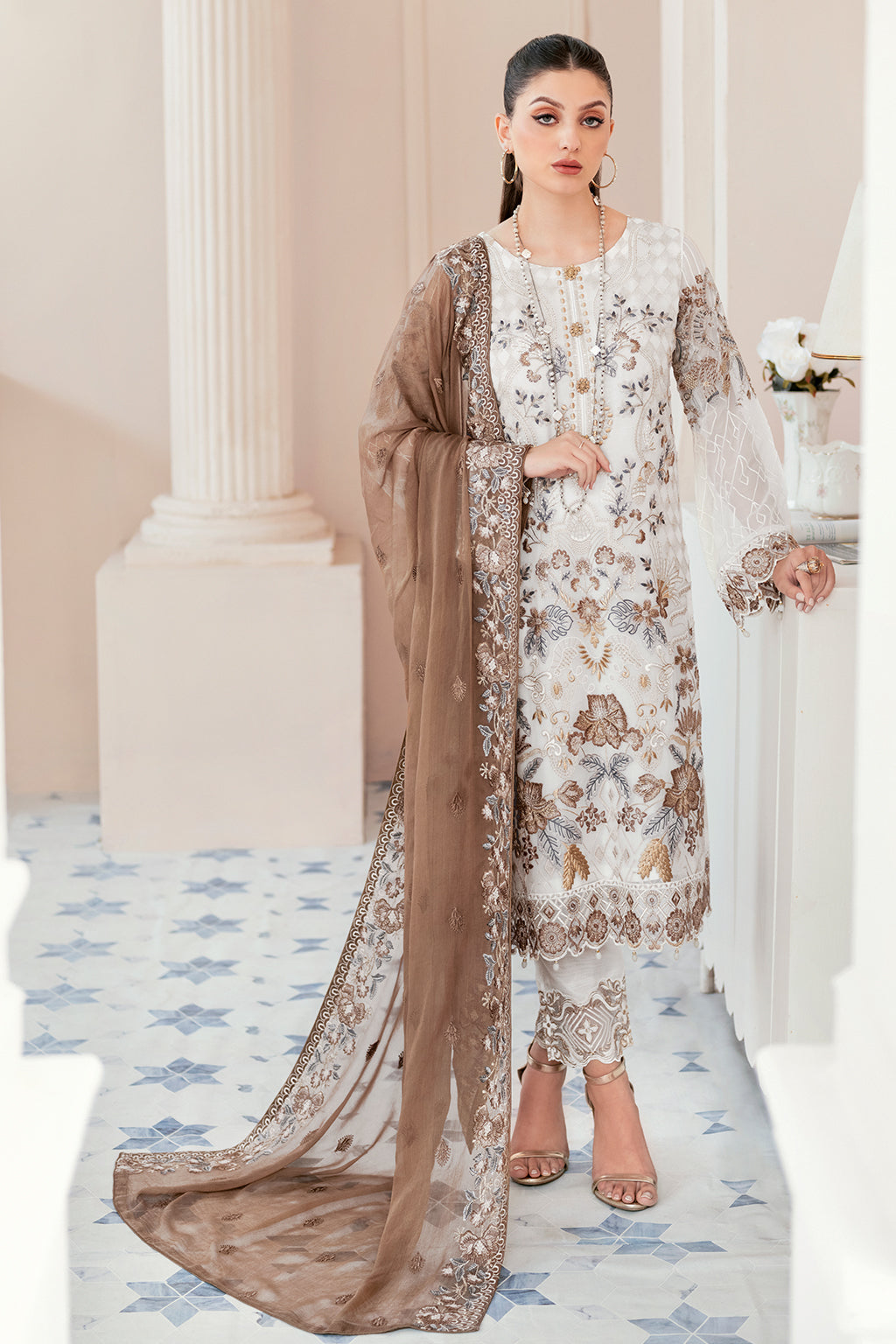 Ramsha | Rangoon Chiffon Collection 24 |  D-911