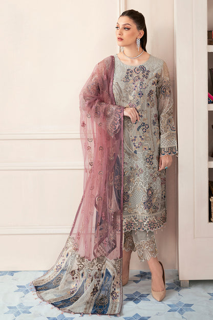 Ramsha | Rangoon Chiffon Collection 24 | D-907