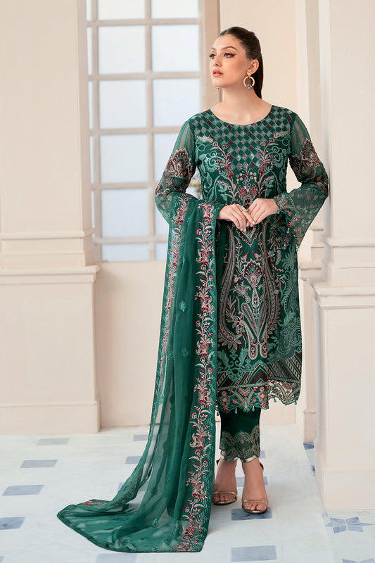 Ramsha | Rangoon Chiffon Collection 24 | D-908