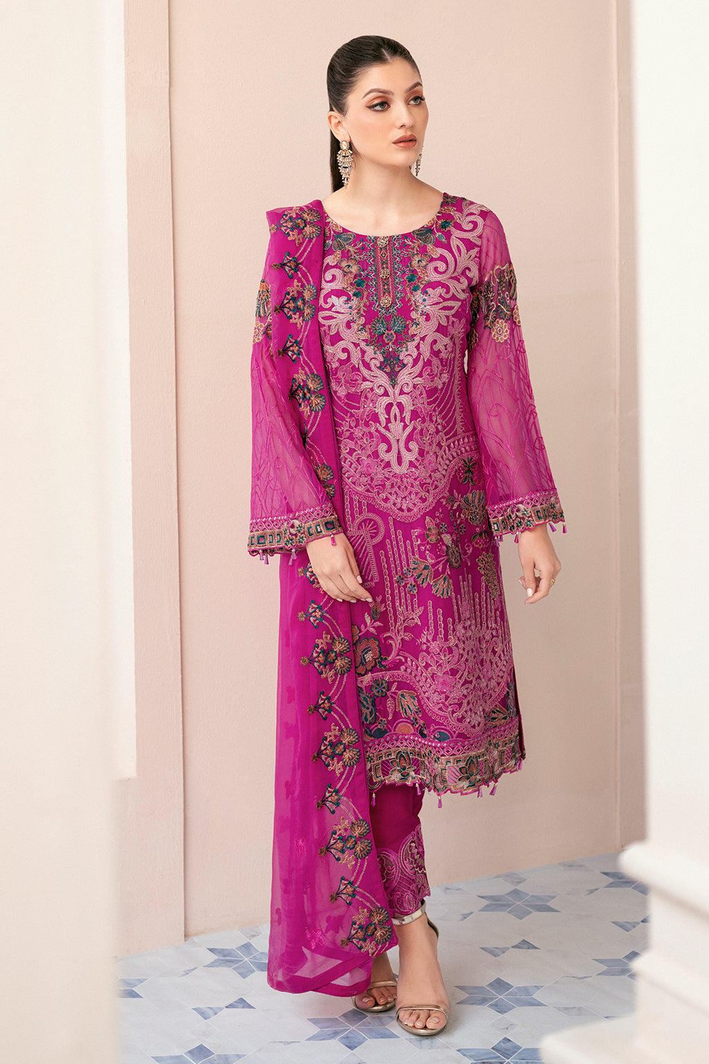 Ramsha | Rangoon Chiffon Collection 24 | D-912