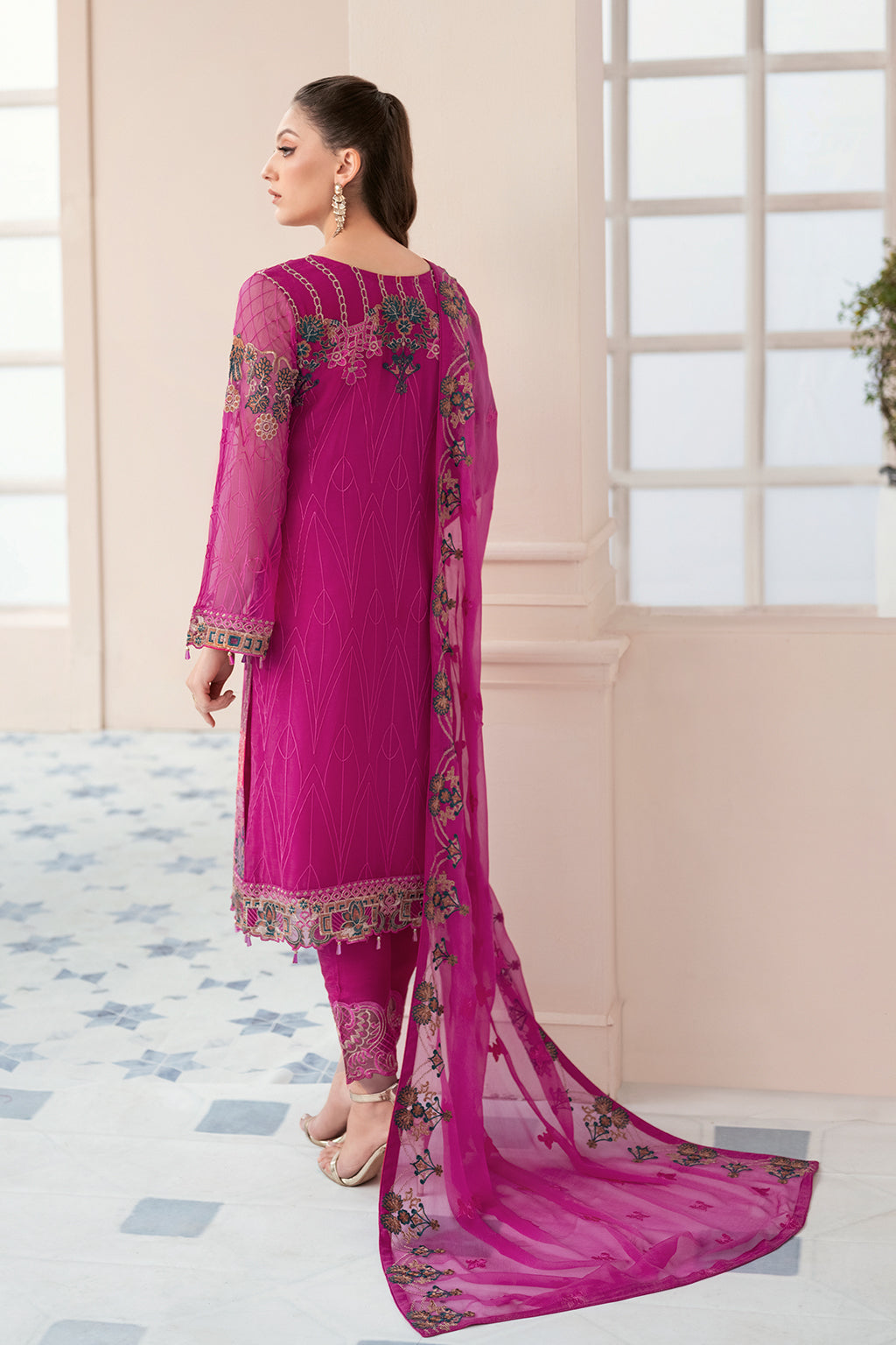 Ramsha | Rangoon Chiffon Collection 24 | D-912