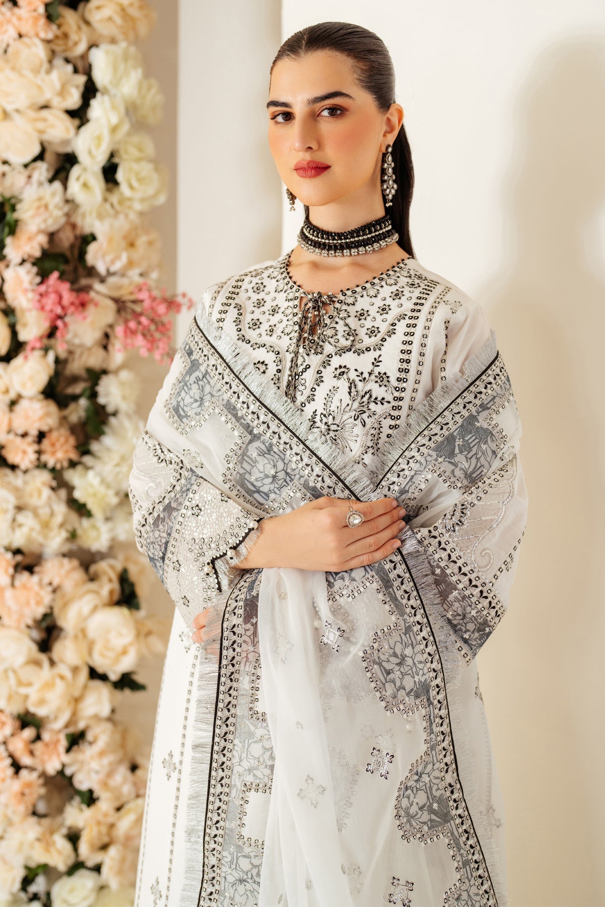 Alizeh | Luxury Raw Silk | AF-RS-04-DOVE