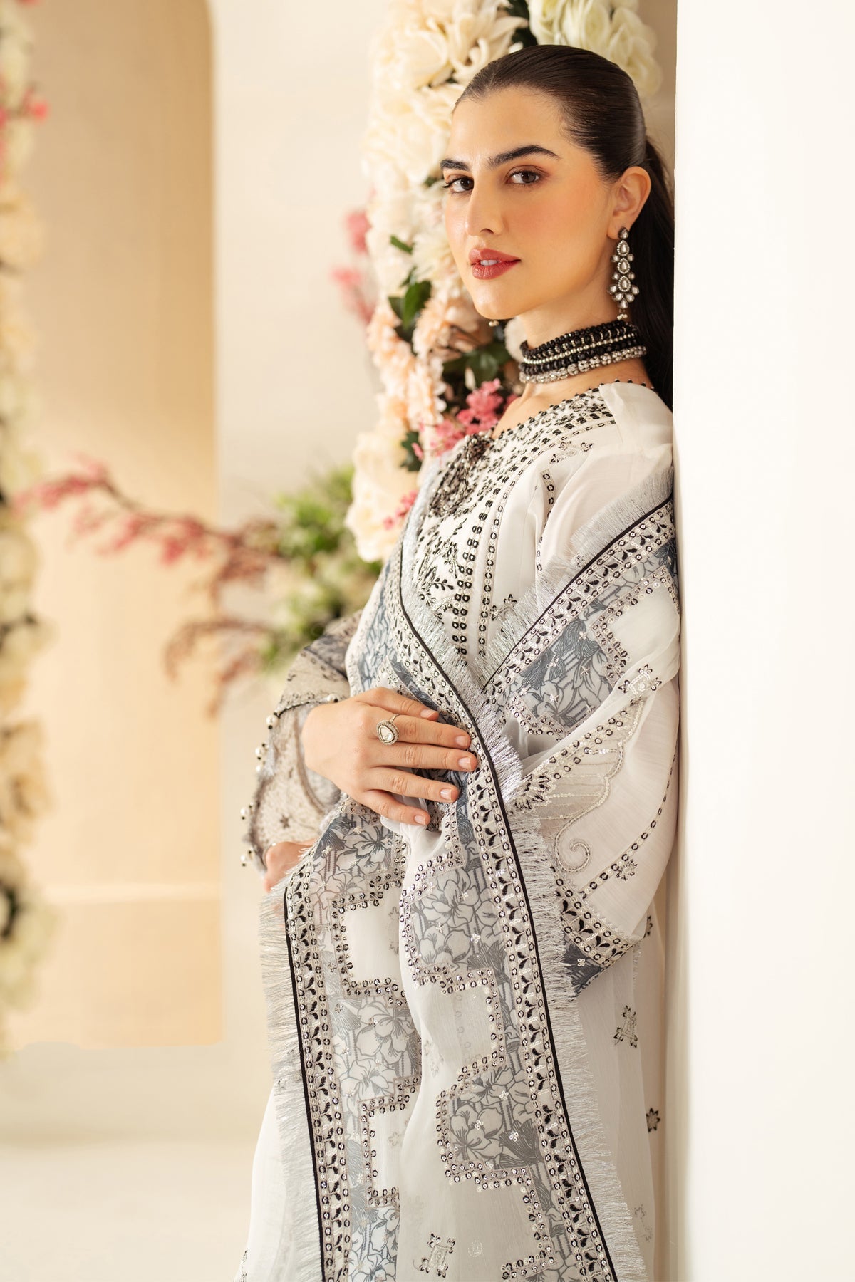 Alizeh | Luxury Raw Silk | AF-RS-04-DOVE