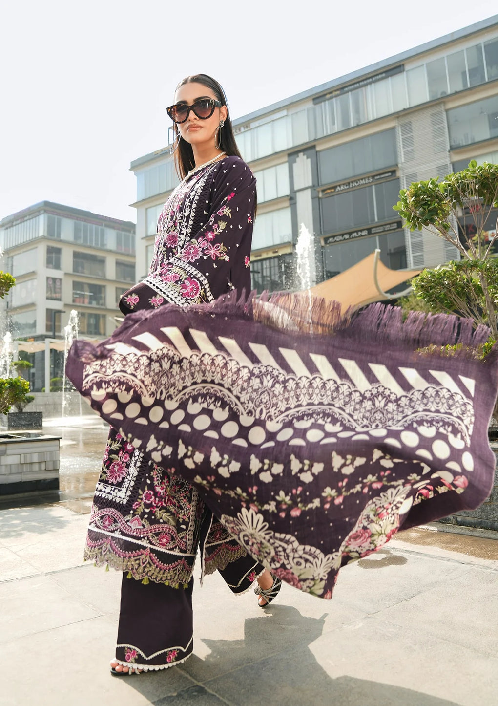 Elaf Premium | Winter Pashmina Shawl Collection | EPW-8A Warm Embrace