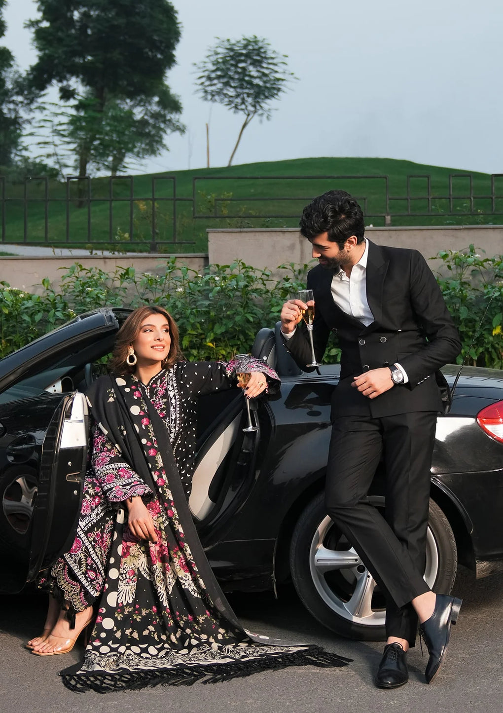 Elaf Premium | Winter Pashmina Shawl Collection | EPW-8B Boundless Dreams