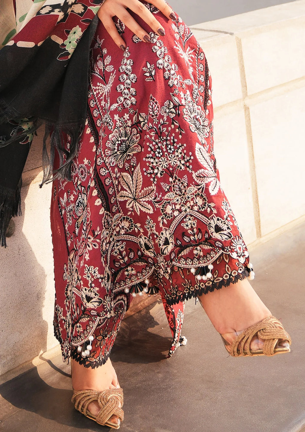 Elaf Premium | Winter Pashmina Shawl Collection | EPW-5A Sweetest Kiss