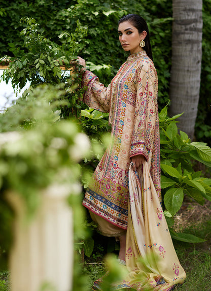 Farah Talib Aziz | Mayna Festive Prints 24 | Delkash Shirt And Dupatta