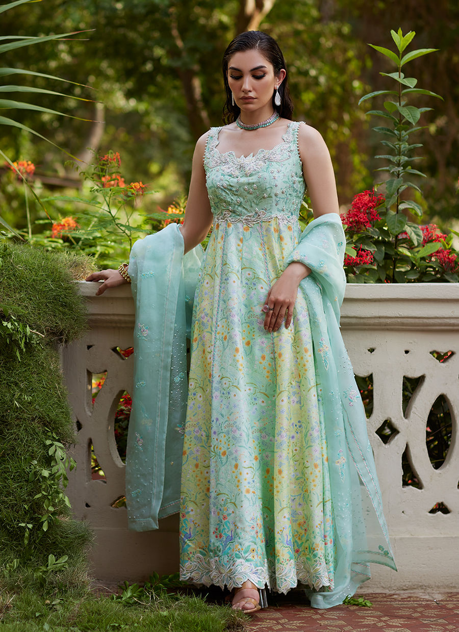 Farah Talib Aziz | Mayna Festive Prints 24 | Ifaa Kalidaar