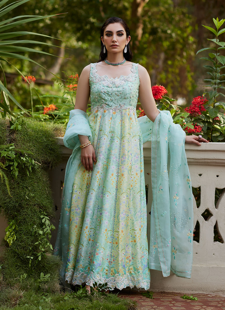 Farah Talib Aziz | Mayna Festive Prints 24 | Ifaa Kalidaar