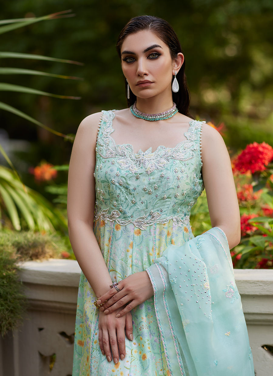 Farah Talib Aziz | Mayna Festive Prints 24 | Ifaa Kalidaar