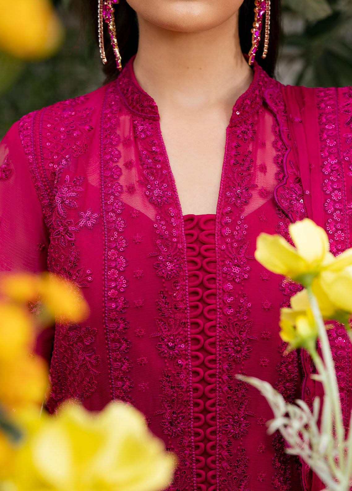 Gulaal | Reverie Embroidered Chiffon | ZEVIRA