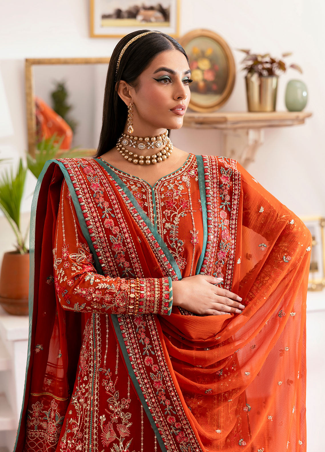 Gulaal | Reverie Embroidered Chiffon | ZARNA