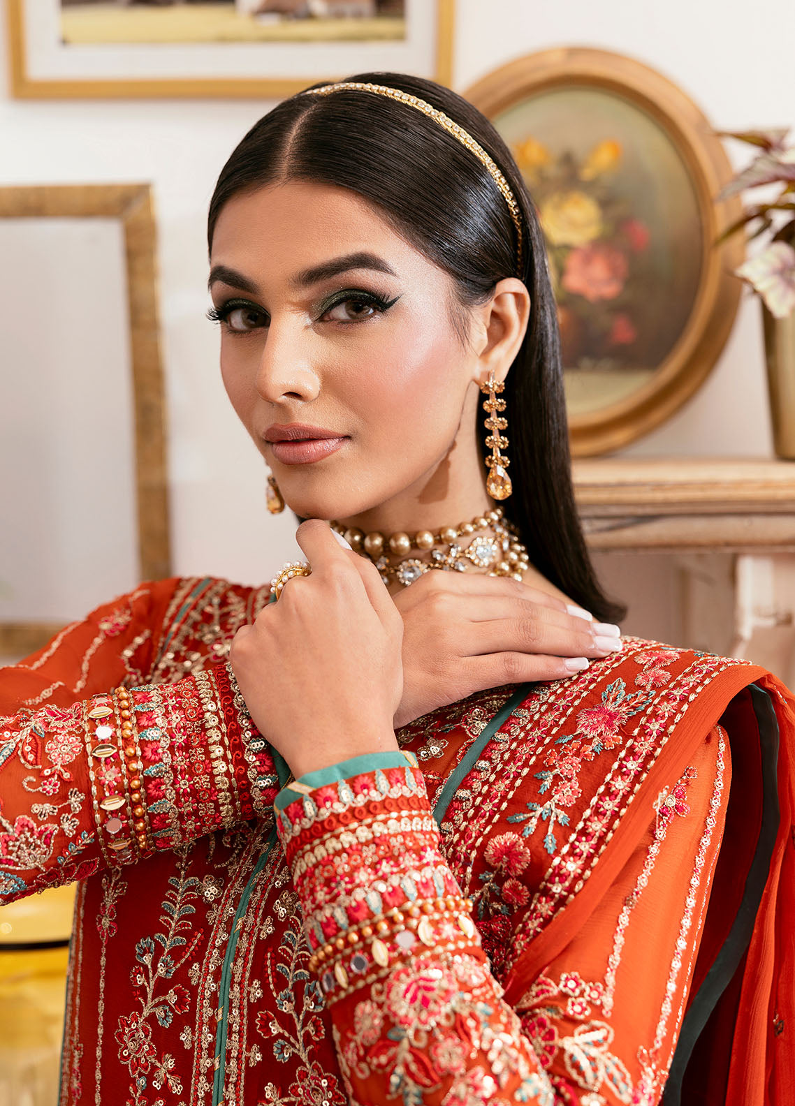 Gulaal | Reverie Embroidered Chiffon | ZARNA