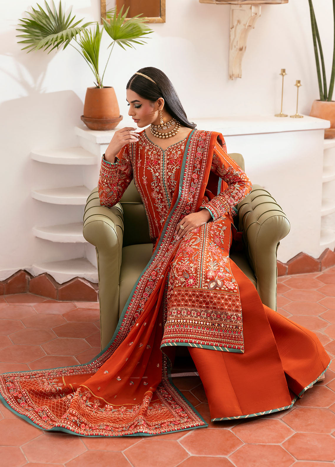 Gulaal | Reverie Embroidered Chiffon | ZARNA
