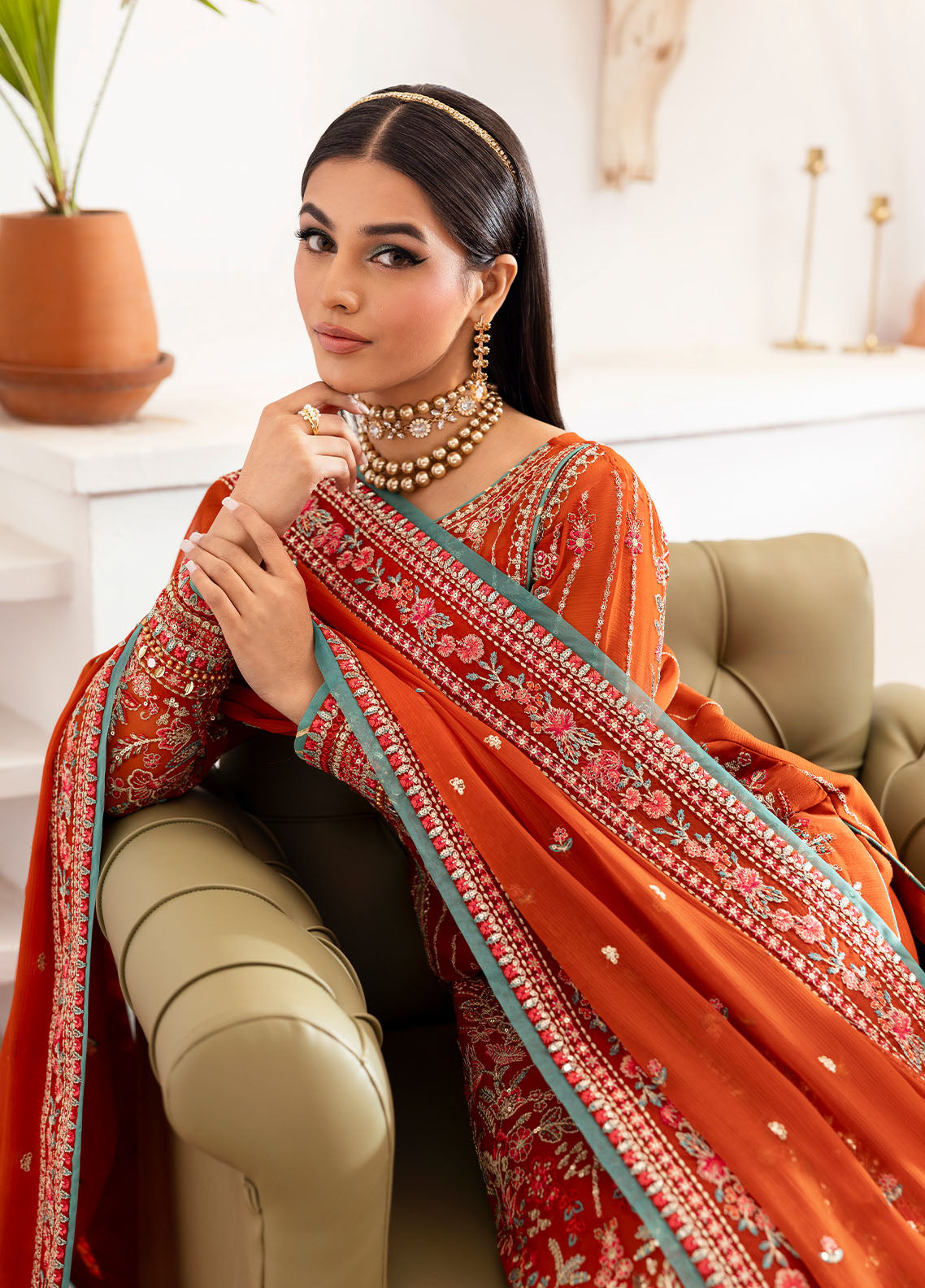 Gulaal | Reverie Embroidered Chiffon | ZARNA