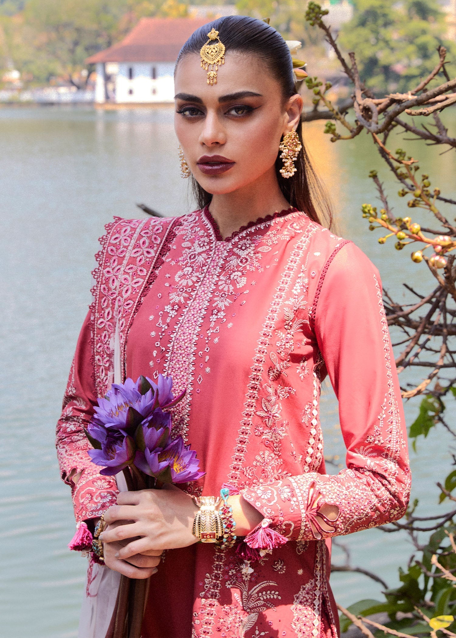 Hussain Rehar | Luxury Lawn 25 | Flare