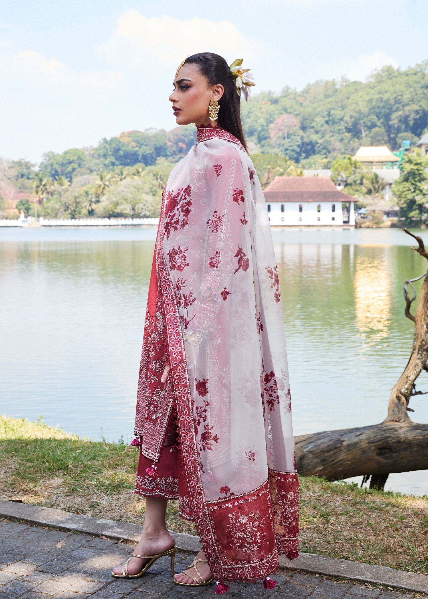 Hussain Rehar | Luxury Lawn 25 | Flare
