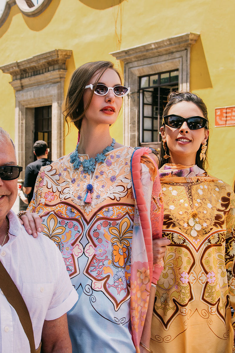 Mushq | La Dolce Hemline Prints 25 | Blossing Almond