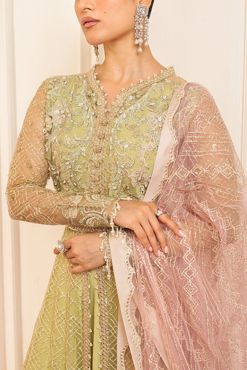 Mushq | Hemline Aura Debut Wedding Formals | WASABI