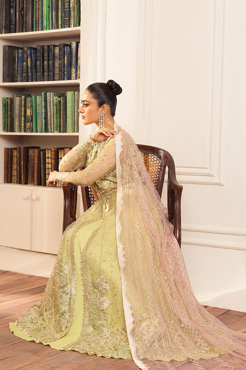 Mushq | Hemline Aura Debut Wedding Formals | WASABI