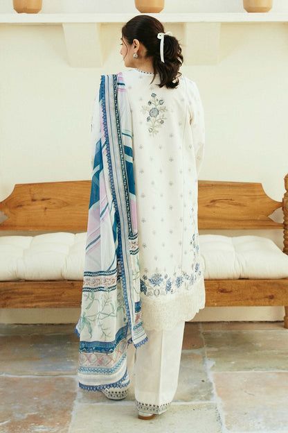 Zara Shahjahan | Coco Lawn Eid Edit 24 | IVORY-D4