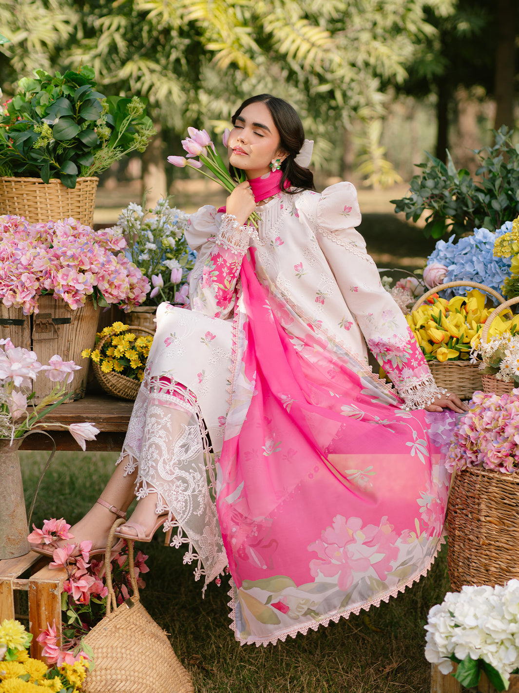 Parishay | Ivy Bloom Luxury Lawn | IVY-09