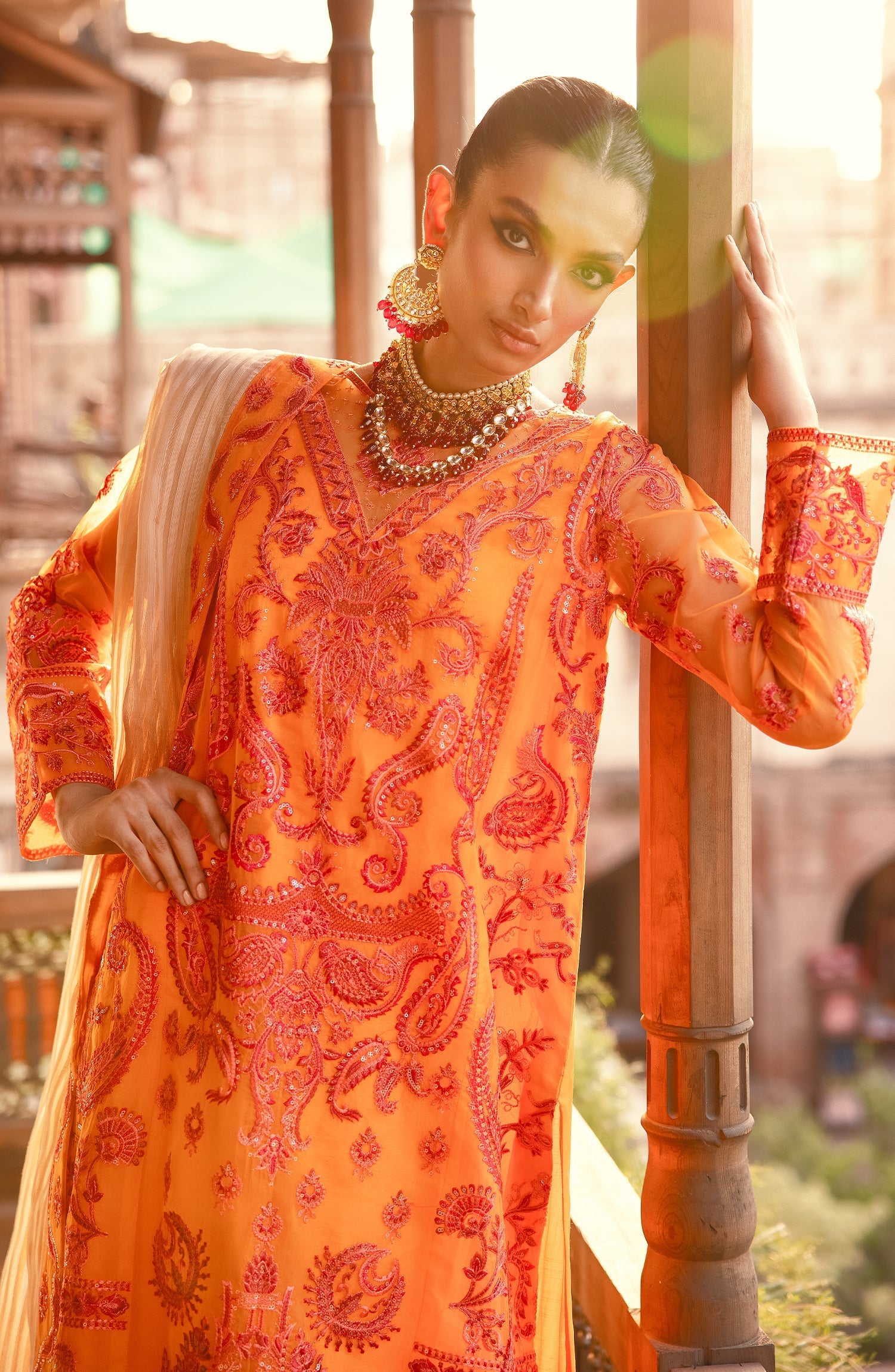 Maryum N Maria | Luxury Formals | FLAME (MS23-541)