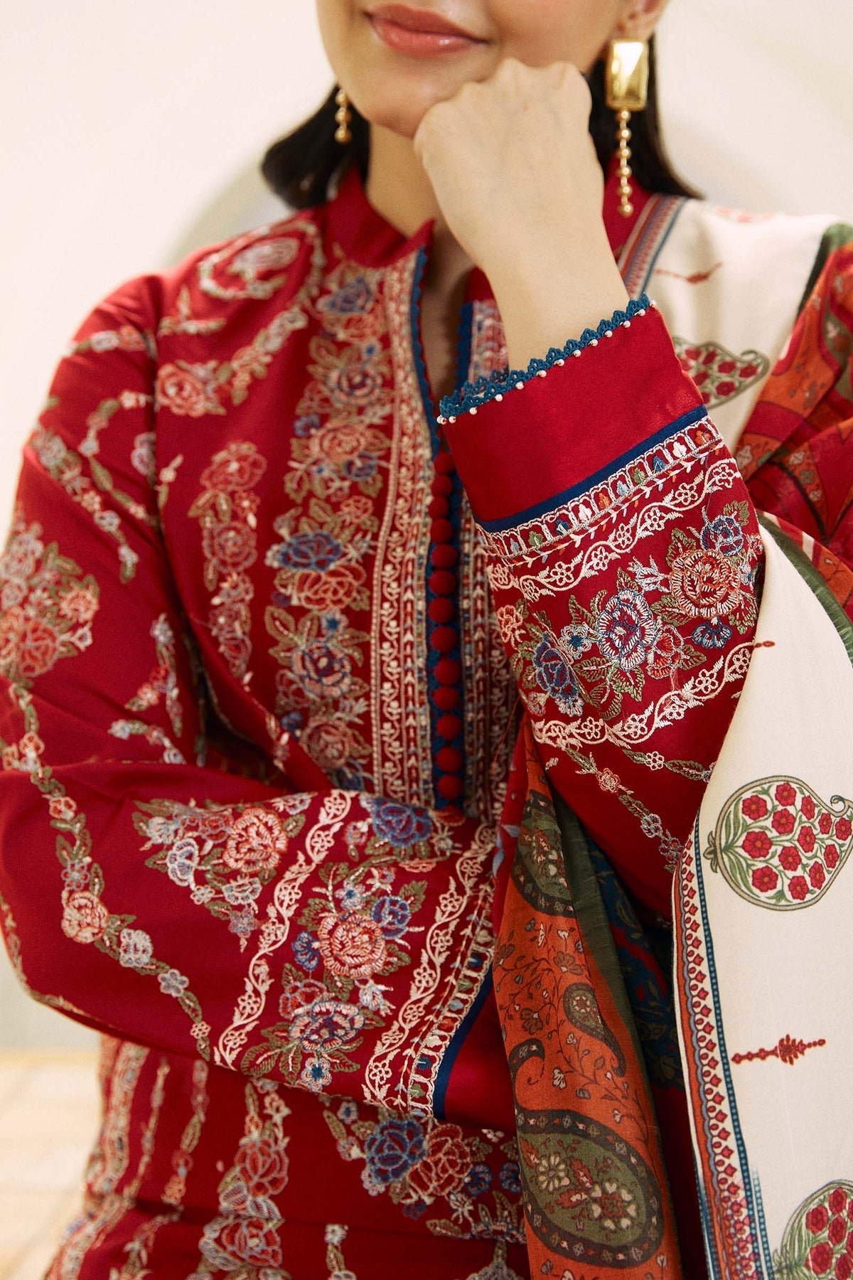 Zara Shahjahan | Coco Lawn Eid Edit 24 | KASHMIR KALI-D3