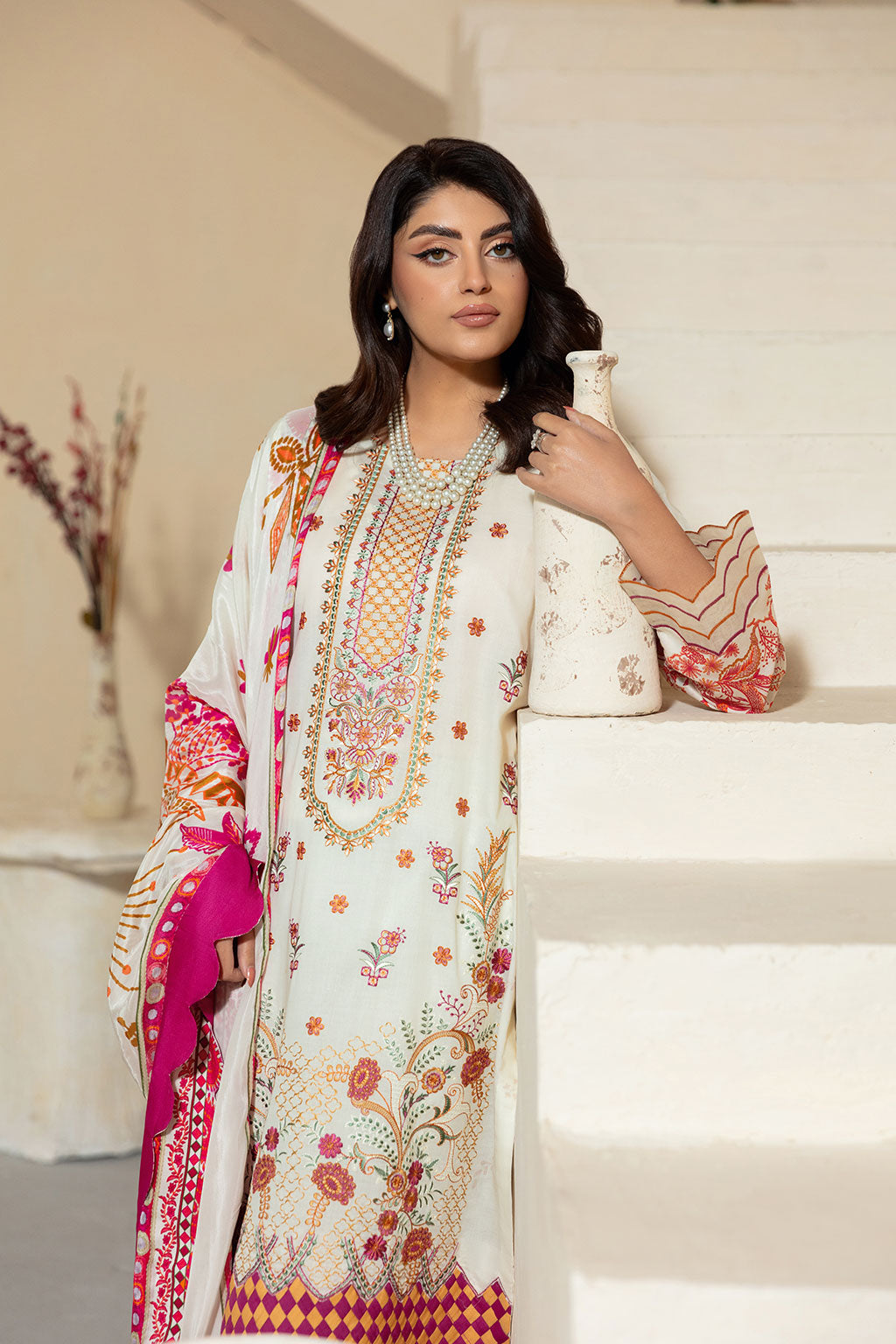 Ramsha | Mashaal Luxury Lawn | L-1308