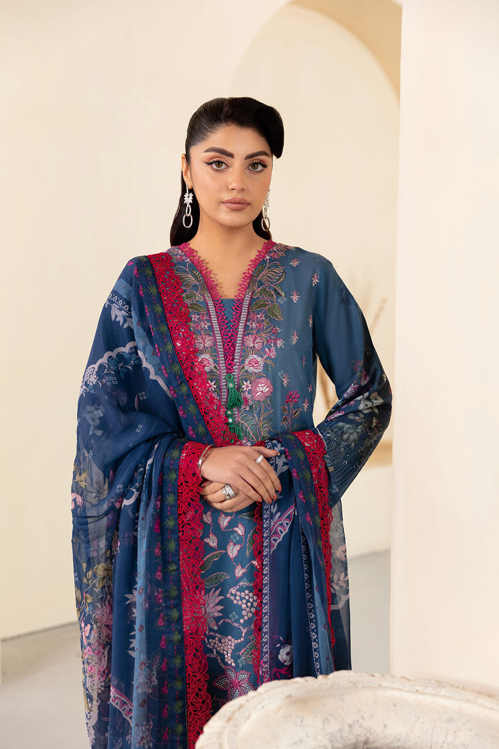 Ramsha | Mashaal Luxury Lawn | L-1305
