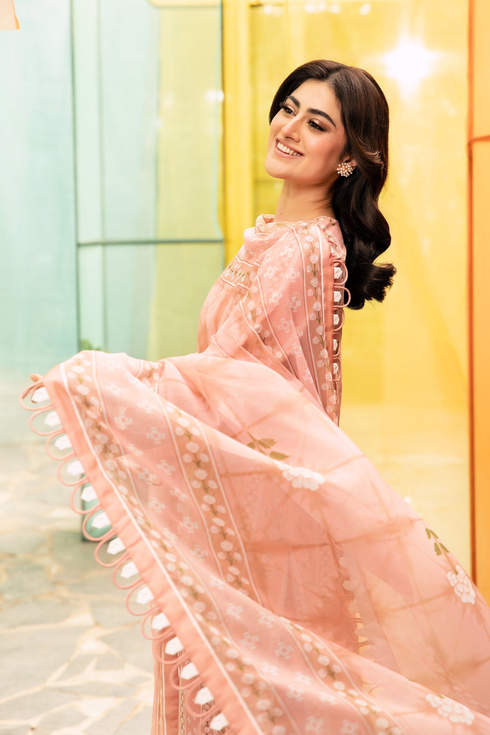 Maria B | M Basic Summer Lawn 25 | MB-CUS25-711B