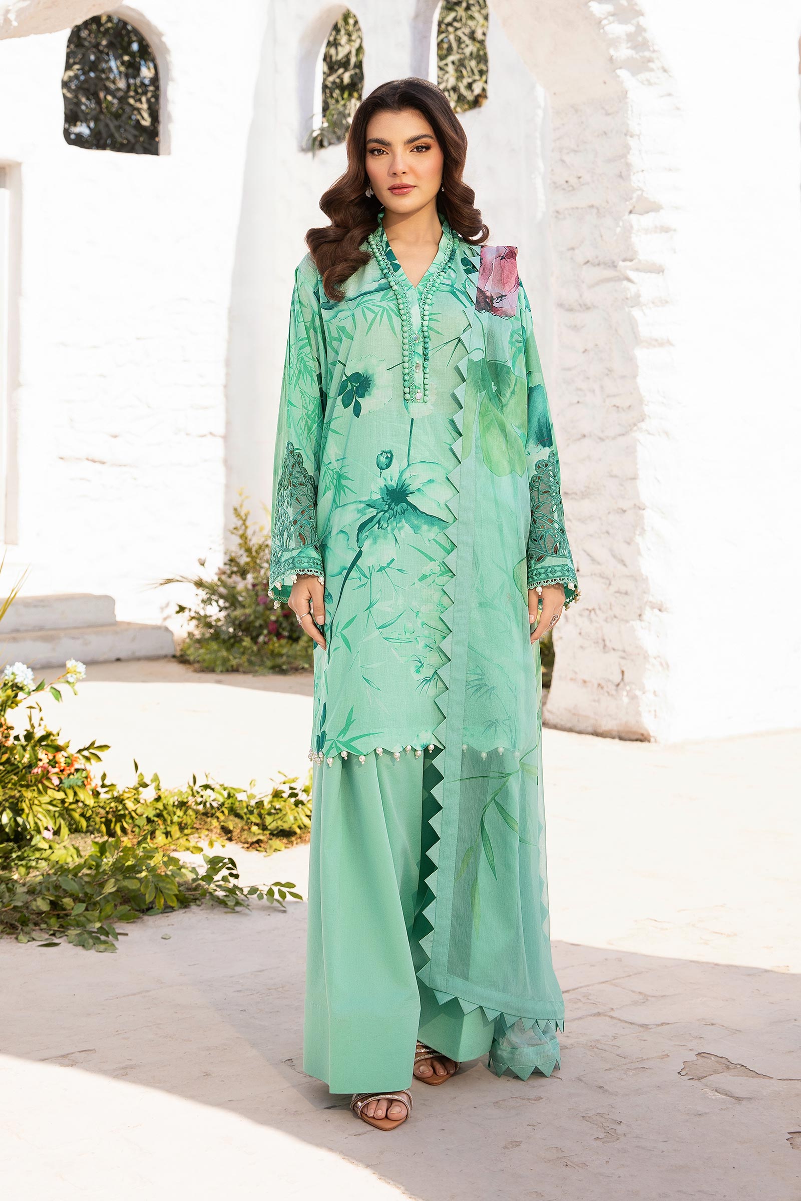 Maria B | M Basic Summer Lawn 25 | MB-CUS25-713A