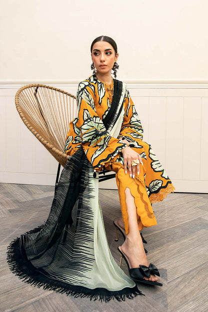 Maria B | Eid Basic Lawn | MB-CUS25-902A
