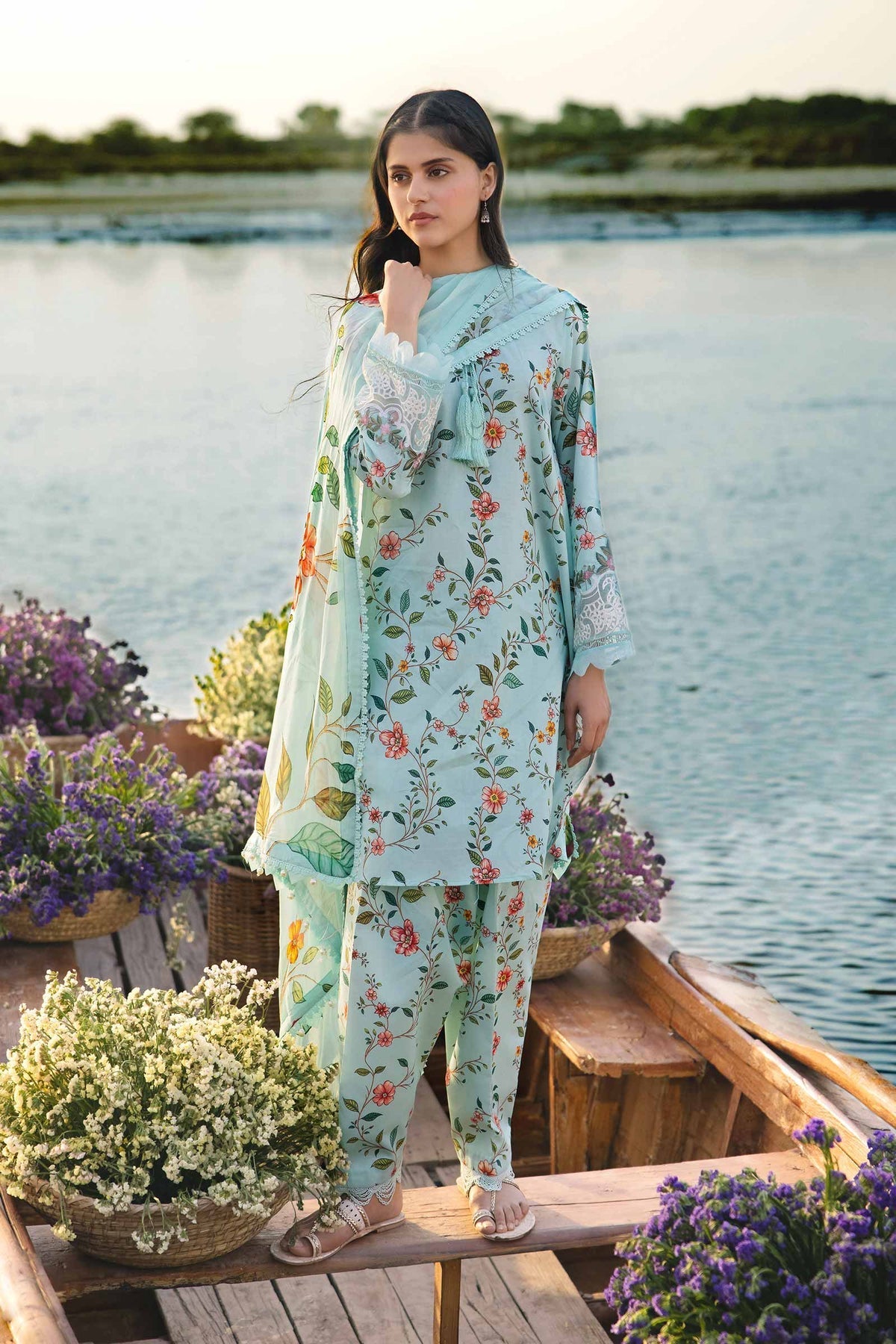 Maria b | M Basics Lawn | 406-B